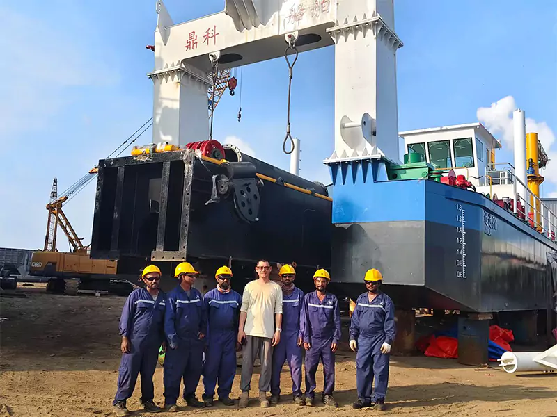 Dingke Company ha logrado una cooperación profunda con clientes extranjeros.