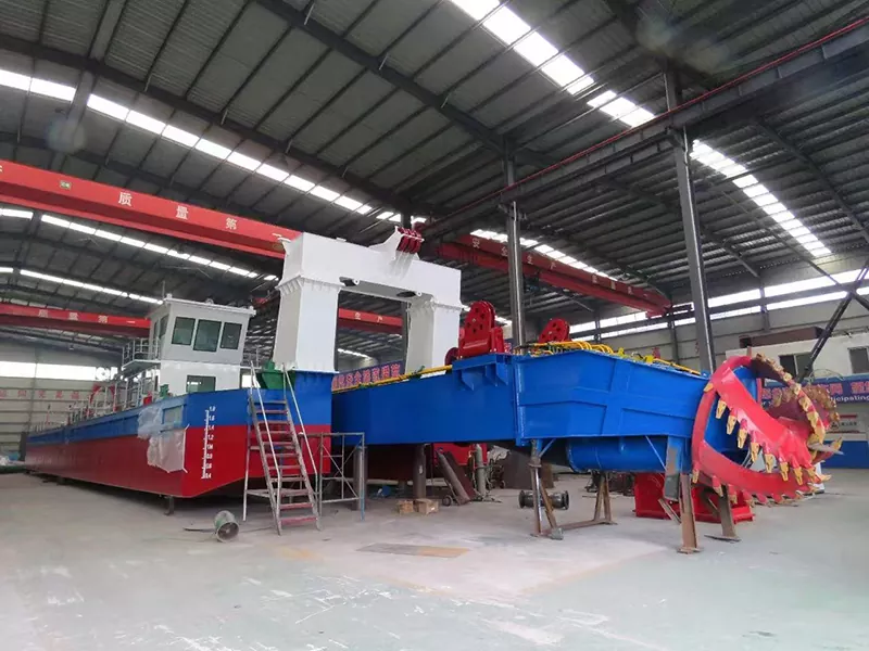 Mining Dredger Ship