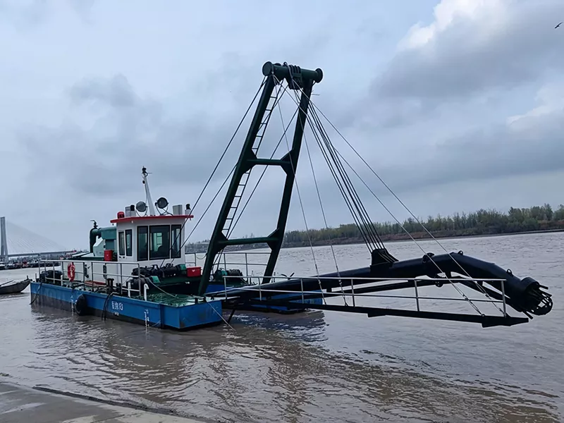Draga de succión de chorro de río